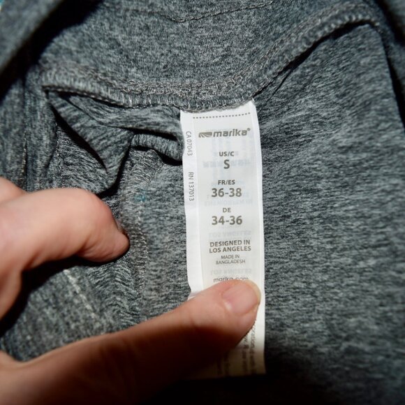 Marika Charcoal Shorts S - Picture 3 of 3